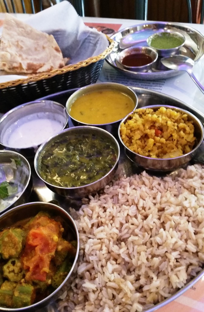 Lunch at the Ayurveda Cafe