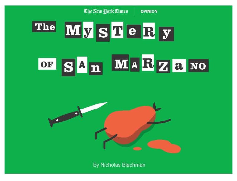 The Mystery of San Marzano - The New York Times
