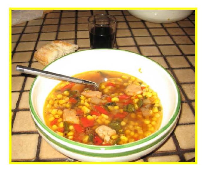 Navajo Corn Soup ingredients