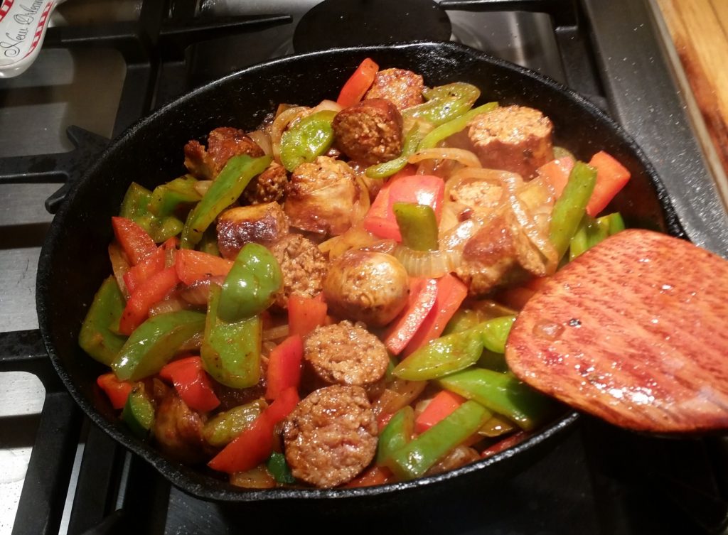 Sausage and Peppers with a Twist