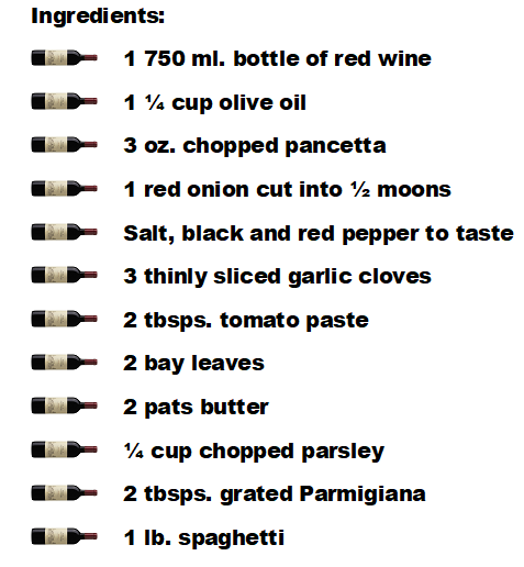 Red Wine Pasta
