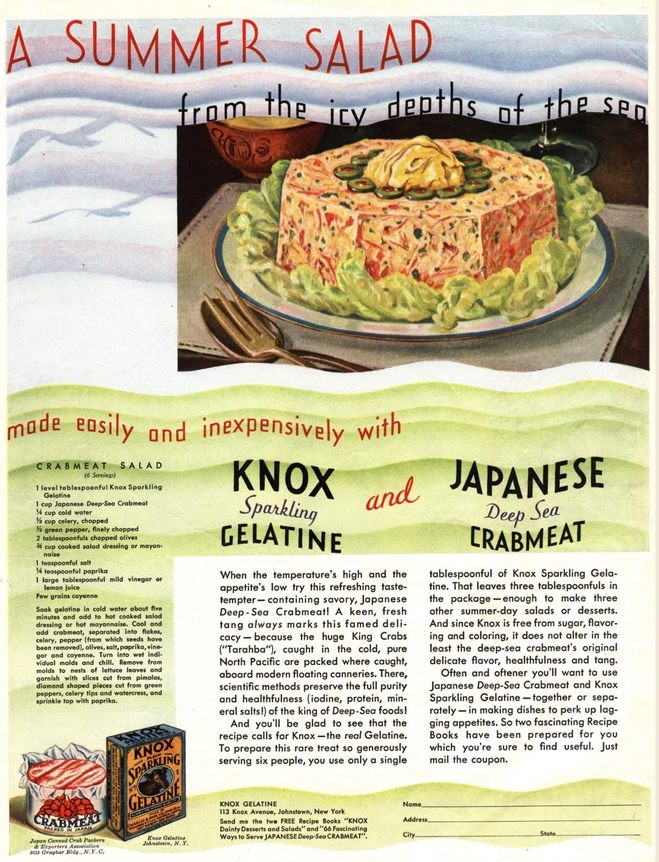 Gelatin Molds and Aspic