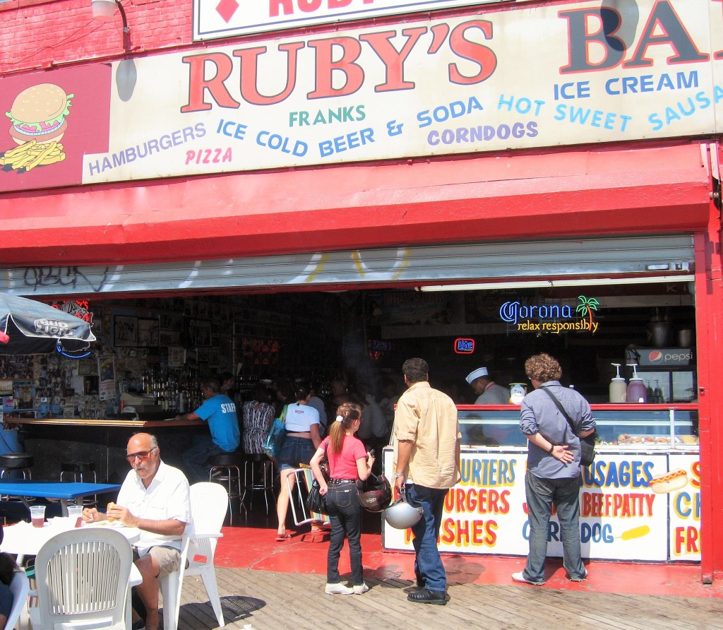 Ruby's - old sign