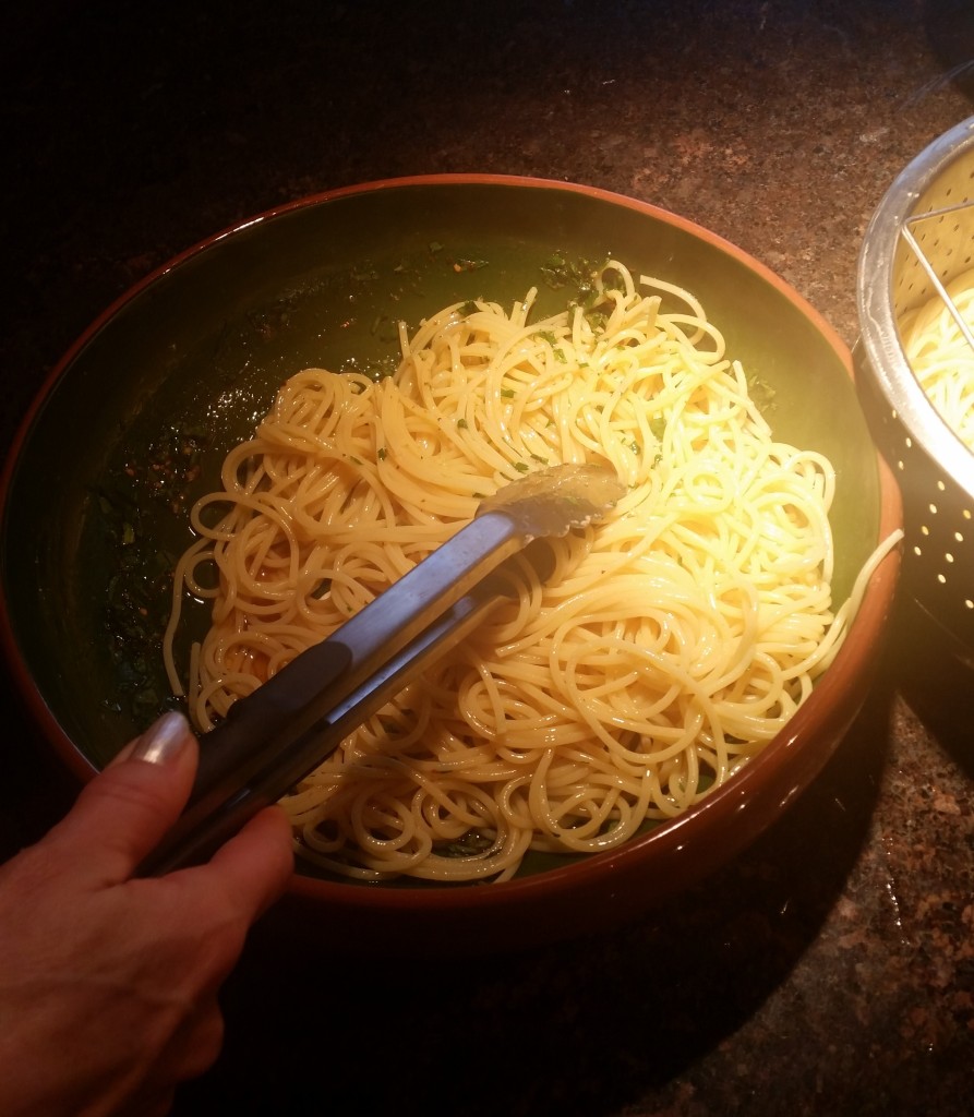 Spagetti con Colatura di Alici