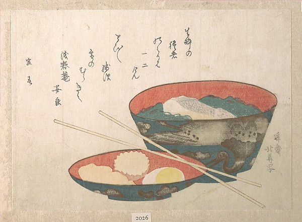 Bowl of New Year Food - Teisai Hokuba, The Met