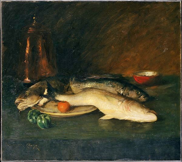 Still Life Fish - Wm. Merritt Chase (The Met)