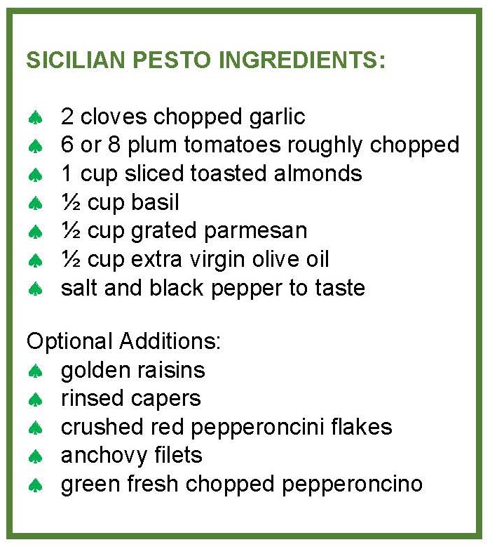 Sicilian Pesto