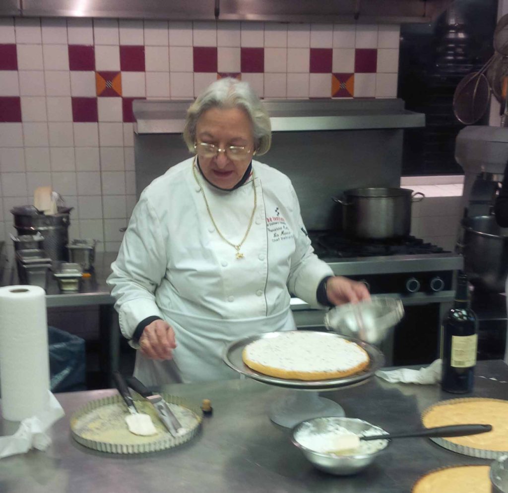 Giovanna making Cassata