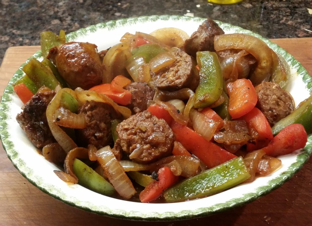 Sausage and Peppers with a Twist