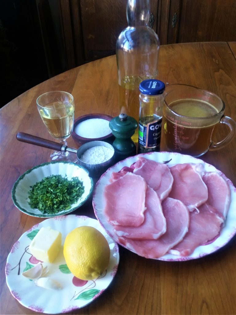 Pork Cutlets Piccata