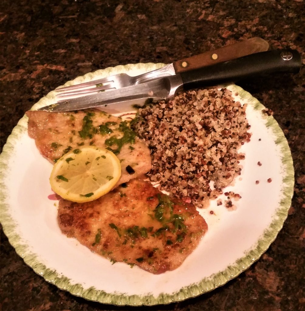 Pork Cutlets Piccata