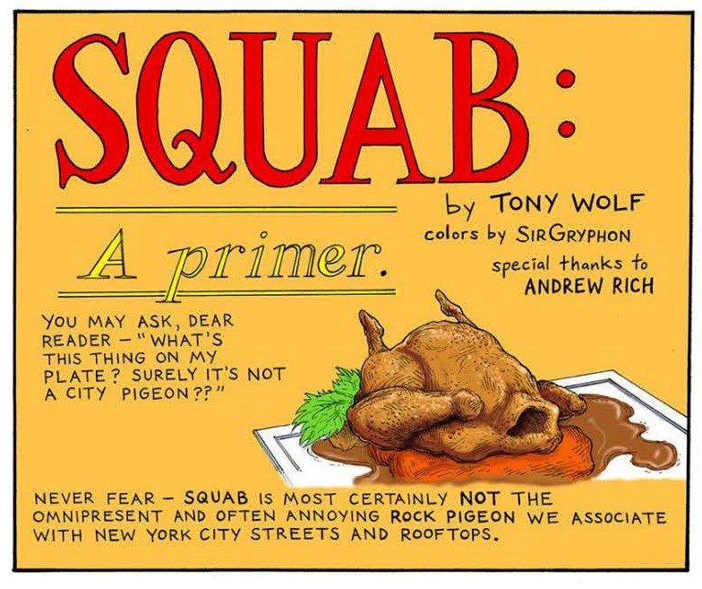 New York Times - Squab: A Primer