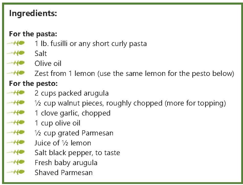 Arugula Pesto