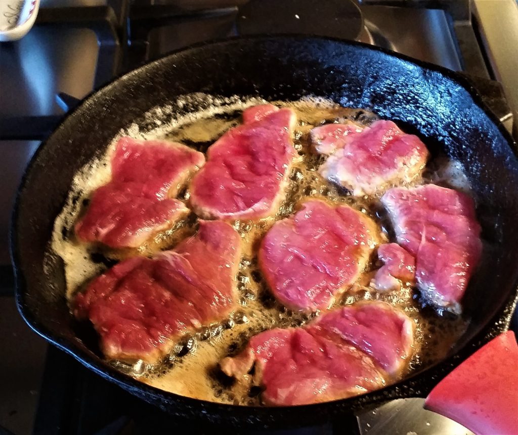 Pork with Plums and Red Onions