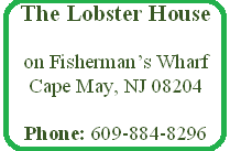 The Lobster House in Cape May
