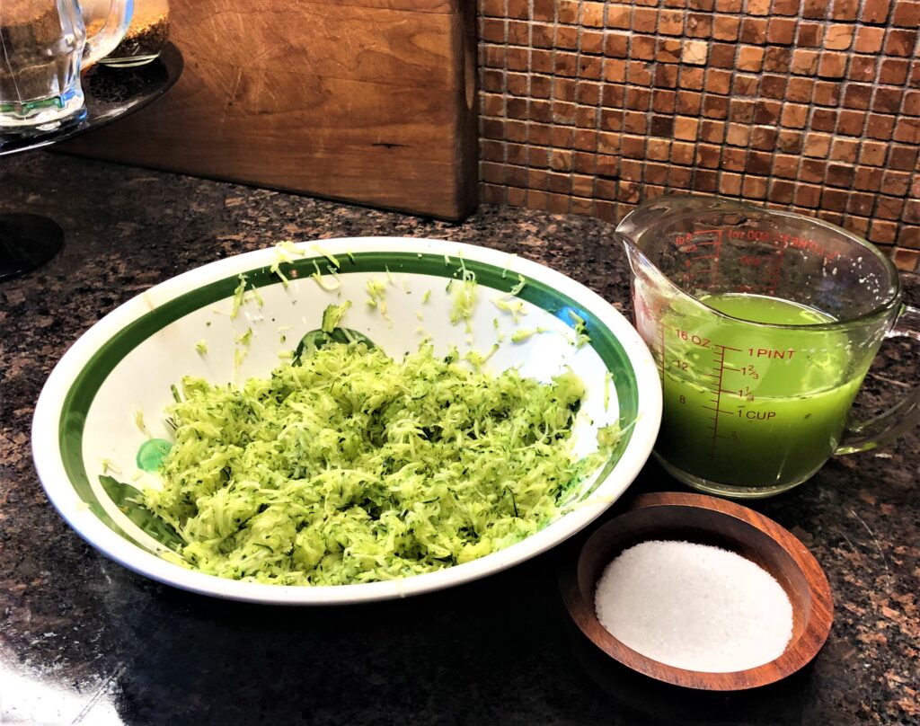 Zucchini Pasta Glassata