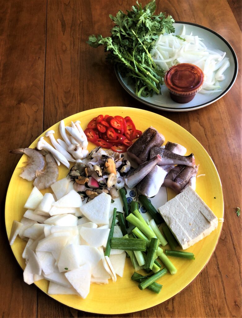 Whiting Stew Korean Style