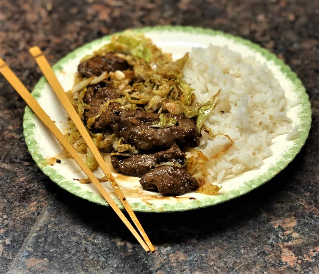 Black Pepper and Beef Stir Fry