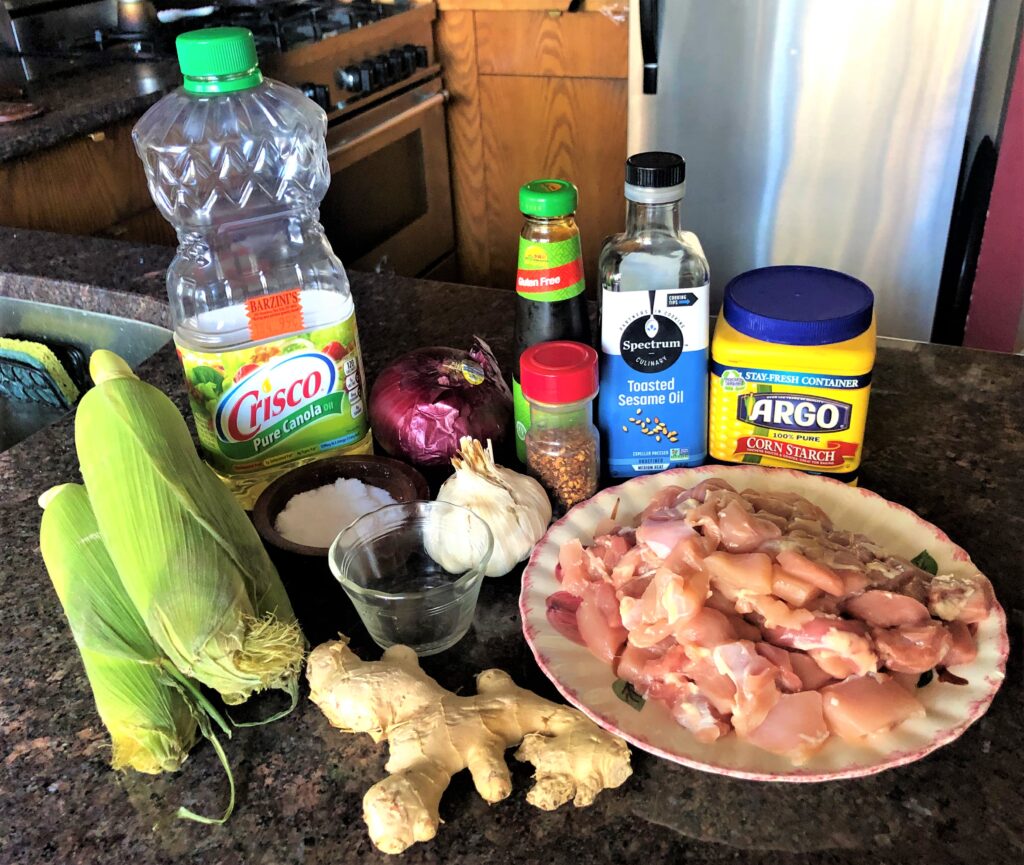 Chicken and Corn Stir-Fry