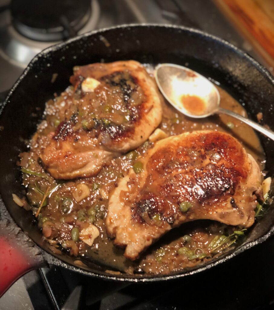Sweet and Sour Porkchops