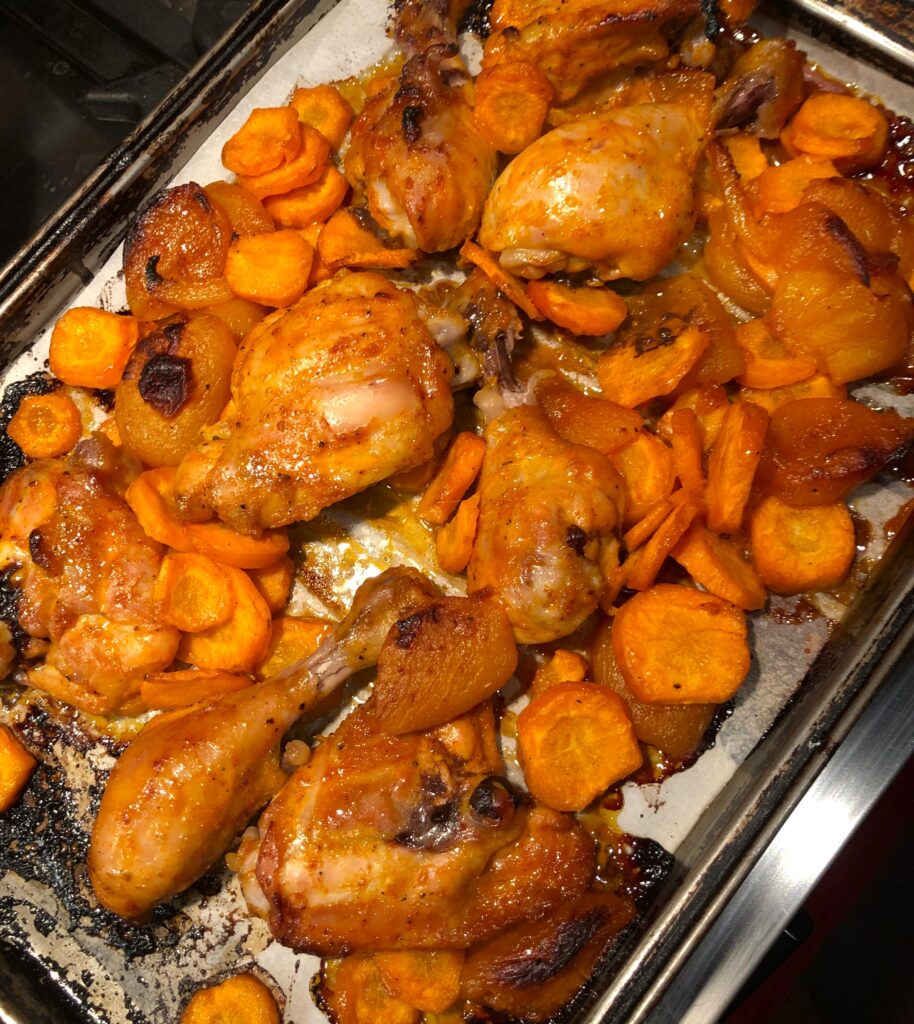 Chicken with Apricots and Carrot