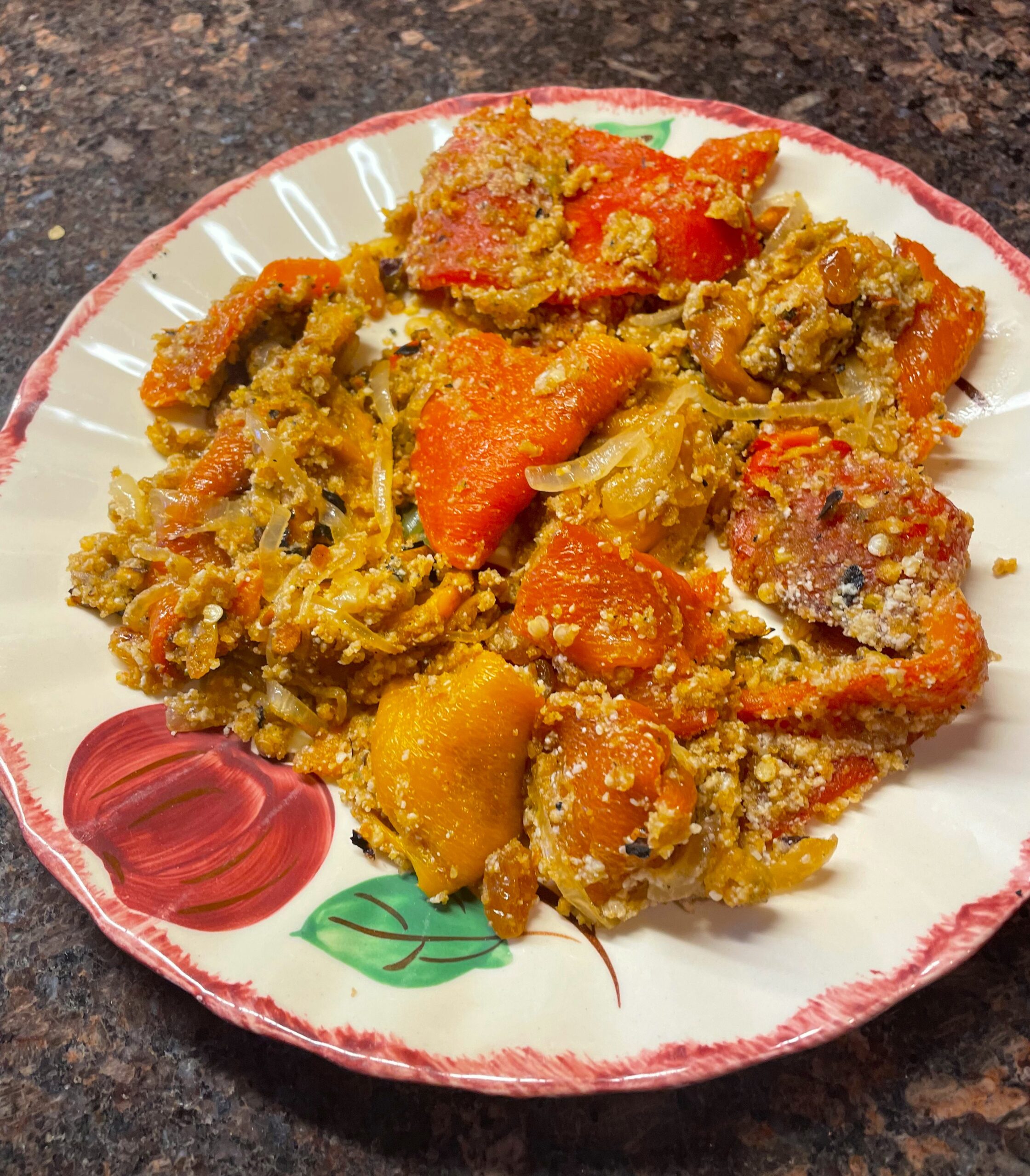 Sicilian Culinary Delight: Roasted Peppers with Breadcrumbs Recipe
